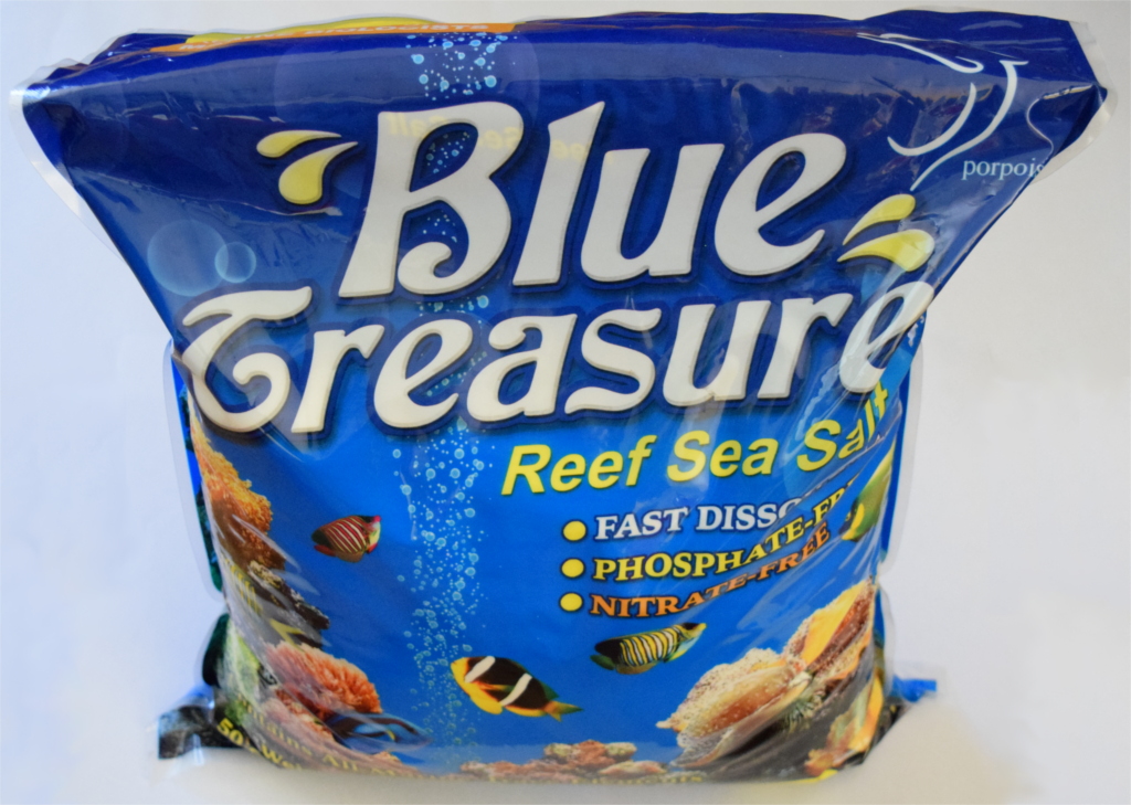 Il sale Blue Treasure Reef Sea Salt.