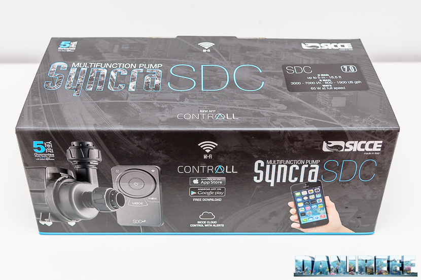 Sicce Syncra SDC 7.0 - la confezione