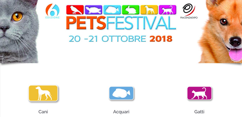 Il PetsFestival 2018 aprira’ le porte il 20 ed il 21 ottobre. Vediamo le novita’