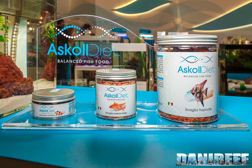 Interzoo 2018:mangime per pesci Askoll Diet presso lo stand Askoll
