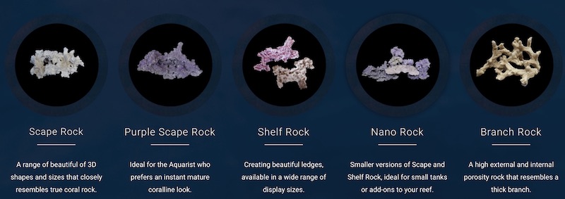Rocce vive artificiali "Marine Reefs Rock" da SolviReef