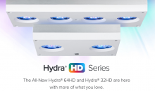 AquaIllumination presenta tutta la sua nuova linea: Hydra 64, 32 e 16