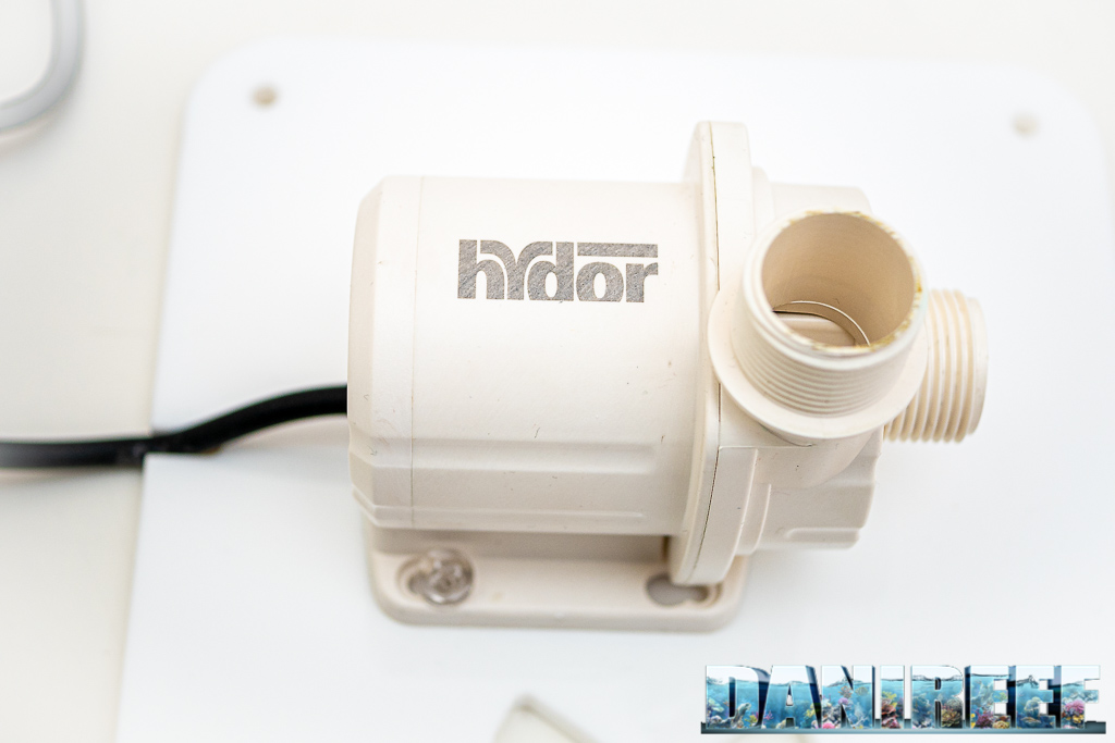 Il nuovo schiumatoio Hydor E-SK1000 DC in anteprima mondiale con temporizzatore: pompa di schiumazione
