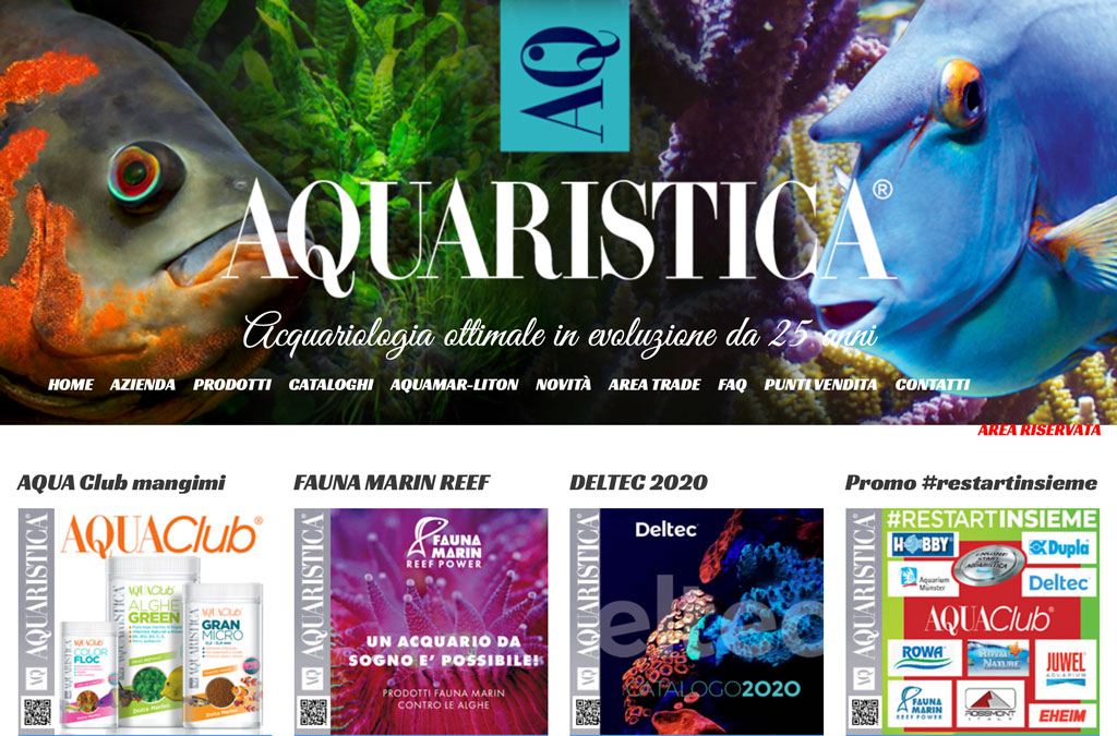 Aquaristica rilancia nuove sfide e nuovi marchi per il 2021!