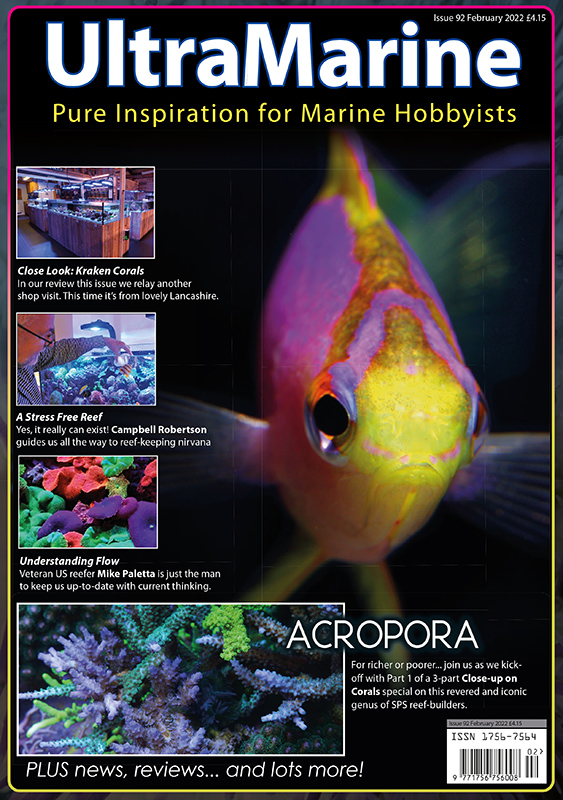 UltraMarine Magazine 92 è dedicato alle Acropore