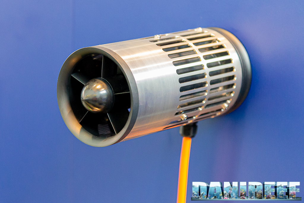 Novità: pompa di movimento in titanio Abyzz Flow Cannon AFC150 a Interzoo 2022