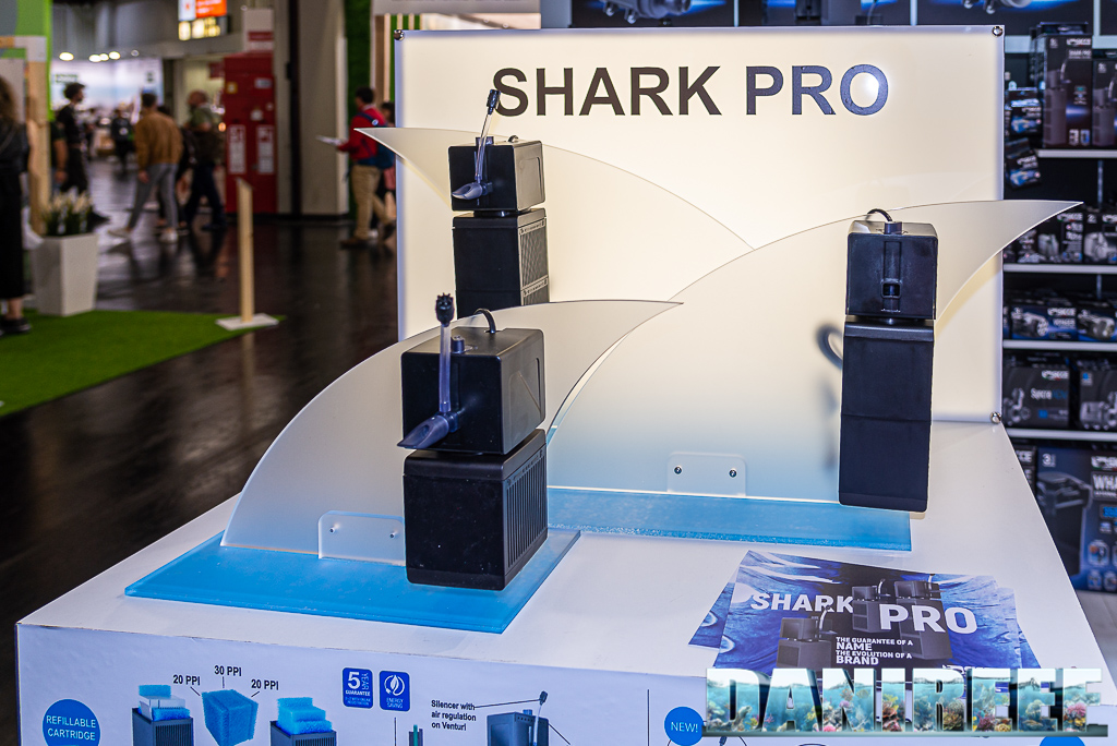 Il filtro Shark PRO presentato in anteprima nello stand Sicce a Interzoo 2022
