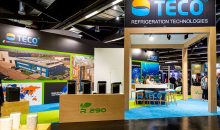Il nuovo refrigeratore TK150 finalmente con gas R290 presentato da Teco all’Interzoo 2022