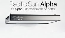 Alpha la nuova plafoniera a led di Pacific Sun con disposizione a X