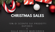 Daphbio per Natale sconta i propri prodotti e le MarcoRock del 10%