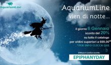 Sconto del 20% per il giorno dell’Epifania su tutto il catalogo AquariumLine