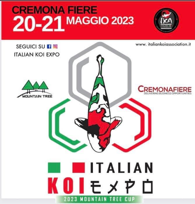 Italian Koi Expo 2023: campionato internazionale di carpe giapponesi il 20 e 21 maggio