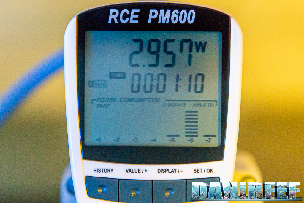 Consumo elettrico pompa di movimento Hydor Koralia G3: meno di 3 watt