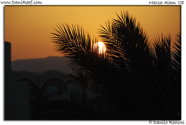 Tramonto in egitto