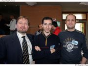 Massimo Carcione, abbraccio ad un amico