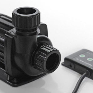 Una delle poche immagini della pompa presenti sul sito...a margine il controller in dotazione su ogni modello