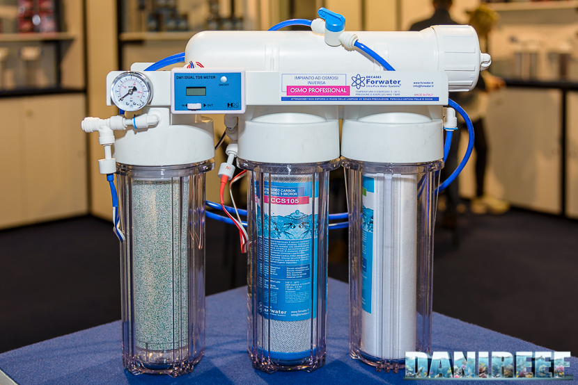 Classico impianto osmosi inversa Forwater con bicchieri da 10"