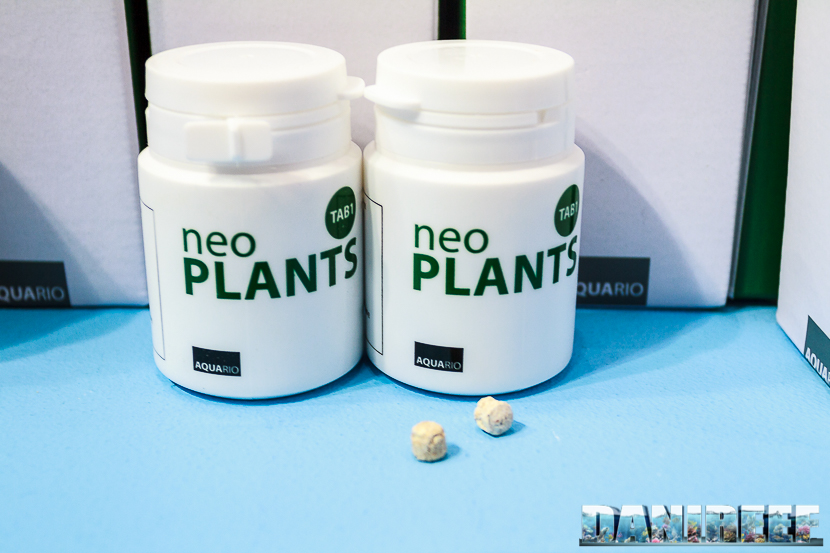Aquario Neo Plants Tab1, rilascia gradualmente azoto, potassio e acido fosforico per la crescita delle piante acquatiche. 2016_05 Interzoo Norimberga aquario neoplants 294