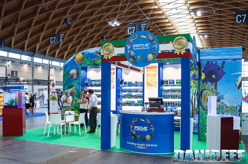 Lo stand Prodac International presente a Rimini Fiera in occasione del PetsItaly-MACE 2016. 2016_06 Petsitaly Prodac 01