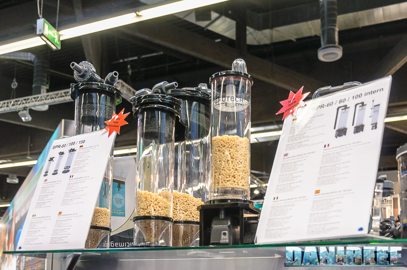 I reattori di biopellets Grotech. 2016_05 Interzoo Norimberga grotech 1210
