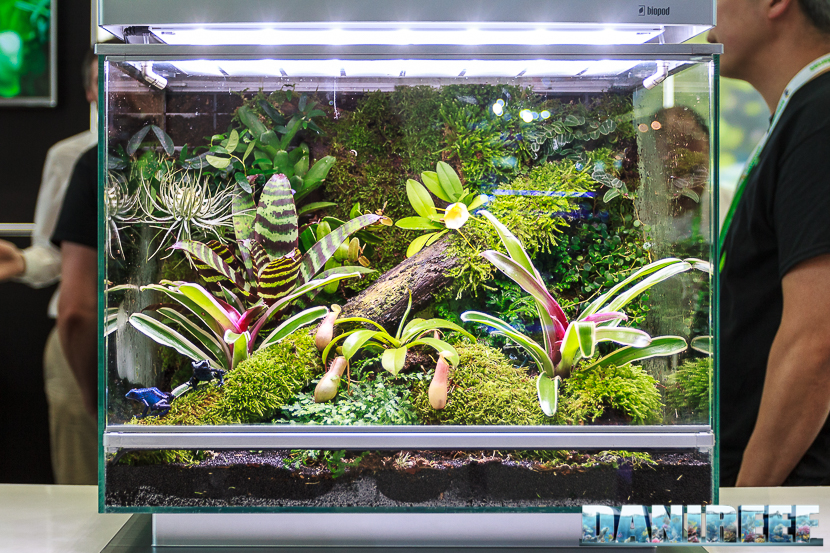 Tutti i modelli Biopod sono in grado di vaporizzare acqua per creare un clima umido-tropicale 2016_05-interzoo-norimberga-biopod-492