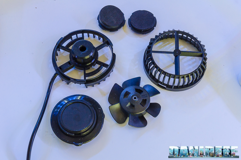 La pompa Conch Slim 7 si disassembla con facilità per una agevole manutenzione periodica La pompa Conch Slim 7 si disassembla con facilità per una agevole manutenzione periodica