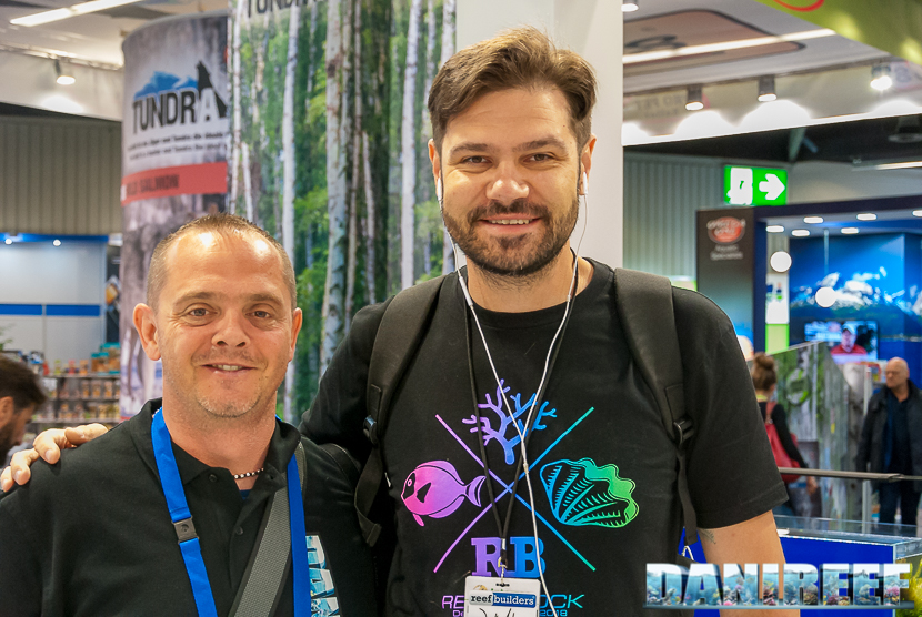 DaniReef e Jake Adams di ReefBuilders - Interzoo 2018