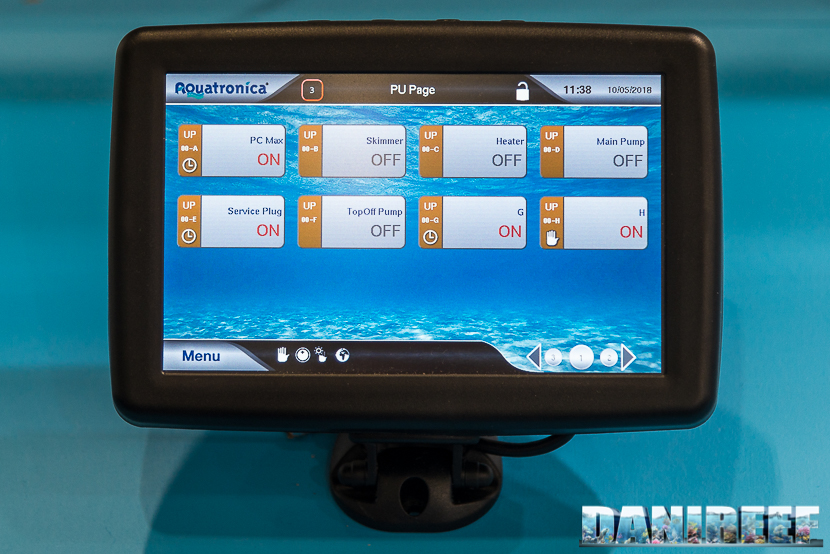 Interzoo 2018: Schermo Touch Aquatronica Interzoo 2018: Schermo Touch Aquatronica