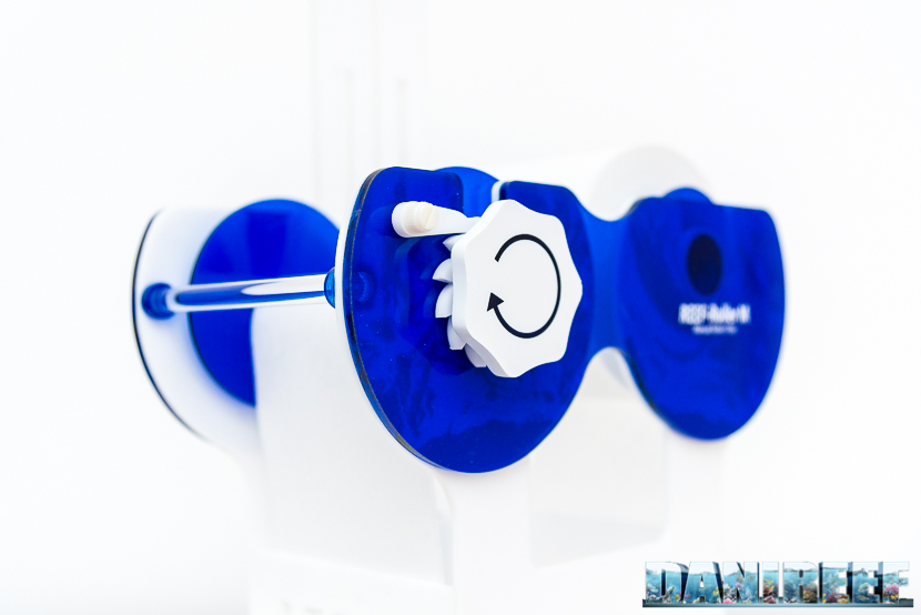 Reef Roller - il filtro a rulli di TMC - particolare del sistema di avanzamento