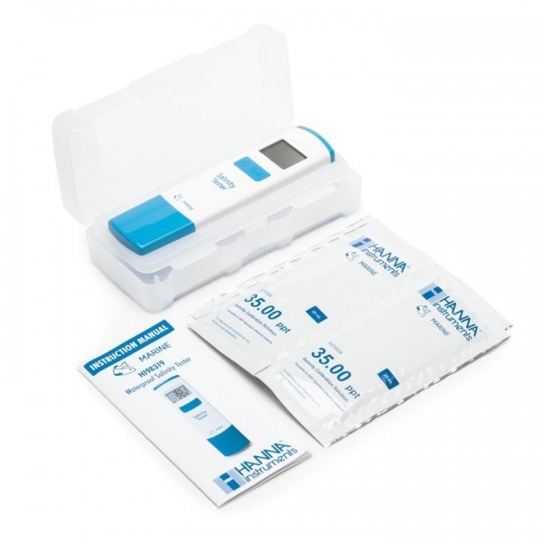 Marine Salinity Tester - il Tester per la salinità della Hanna Instruments