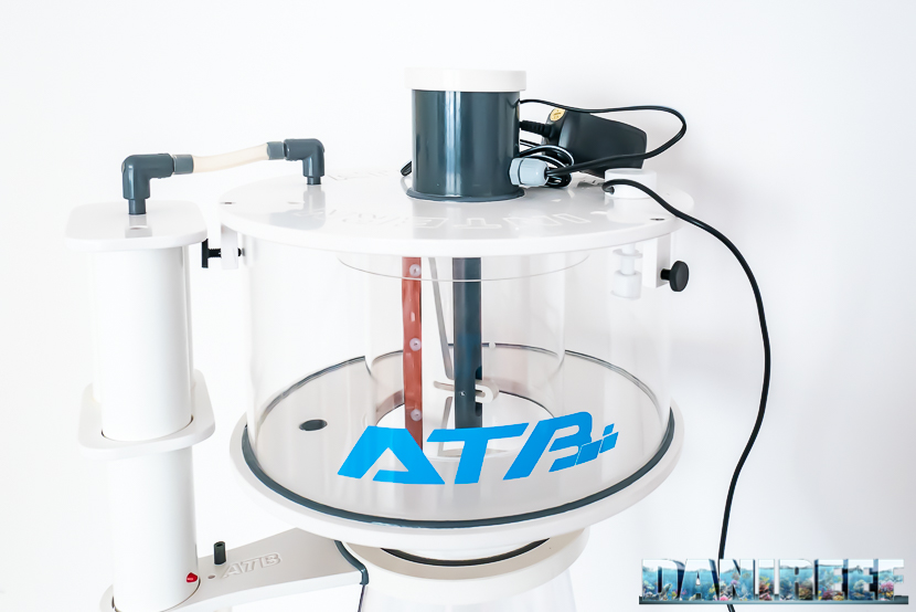 ATB Medium Size 25 - recensione dello schiumatoio da oltre 1300 l/h d'aria: bicchiere montato completo