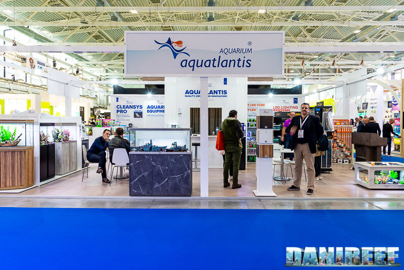 Lo stand Aquatlantis allo Zoomark 2019 di Bologna