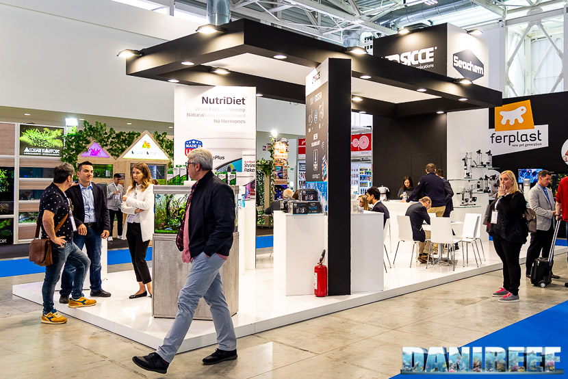 Zoomark 2019: lo stand Sicce in coabitazione con Seachem