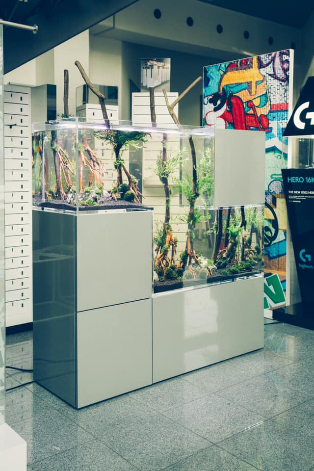 L’acquario Tetris della New Wave - design allo stato puro