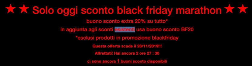 Black Friday 2019 e acquario: Scoprite tutte le offerte nei negozi fisici e online