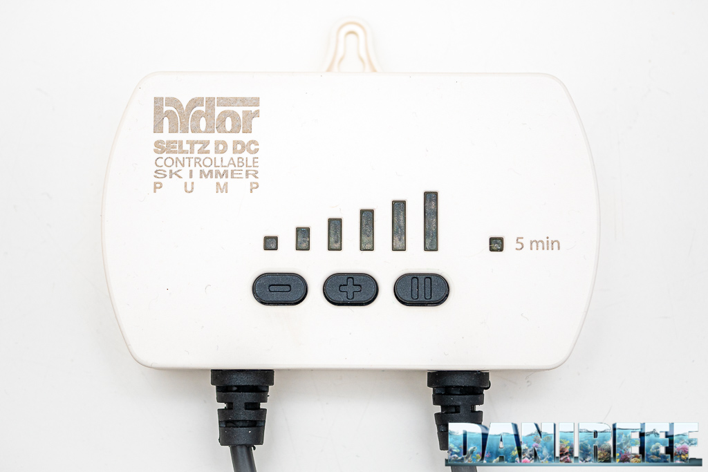 Il nuovo schiumatoio Hydor E-SK1000 DC in anteprima mondiale con temporizzatore: controller