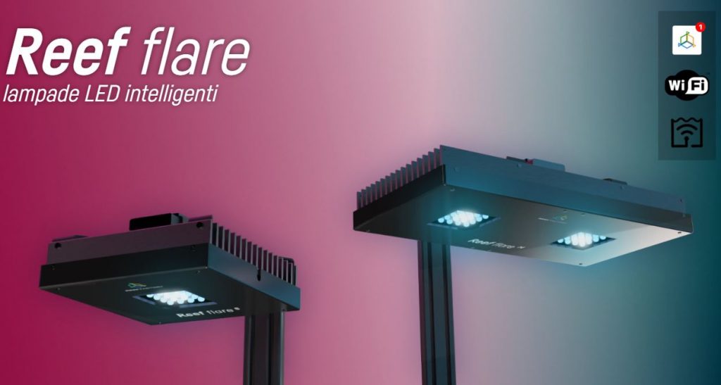 Plafoniere a led Reef Flare: illuminazione a led intelligente