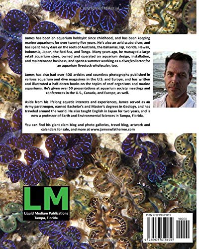 Tridacne negli acquari marini di barriera: il nuovo libro di James Fatherree