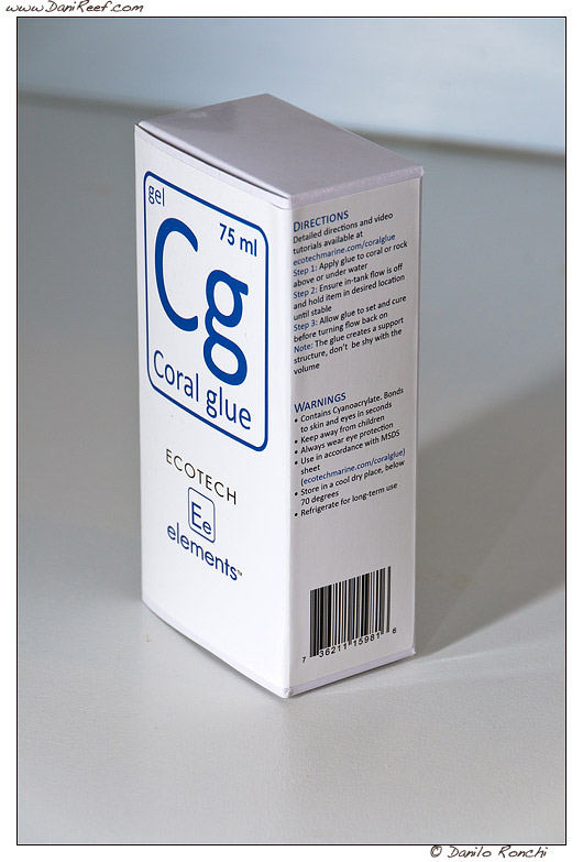 La nuova colla per coralli Ecotech Elements Ee Coral Glue sarà la nuova Vortech delle colle?
