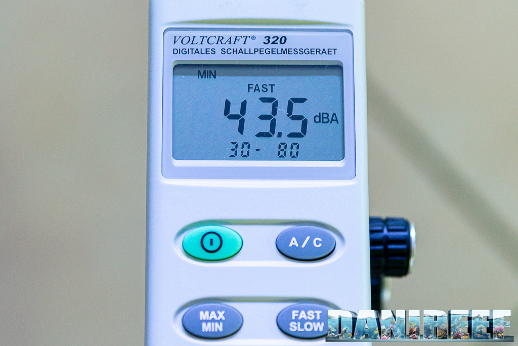 Schiumatoio LGMaquari LGs950: solido, efficiente e doppia pompa - misurazioni del rumore