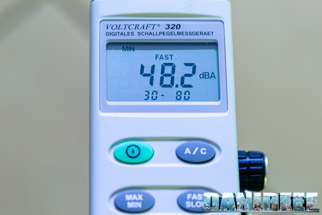 Schiumatoio LGMaquari LGs950: solido, efficiente e doppia pompa - misurazioni del rumore