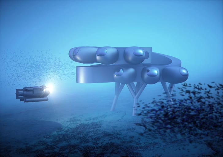 Fabien Cousteau's Proteus Credit: Courtesy Proteus/Yves Béhar/Fuseproject