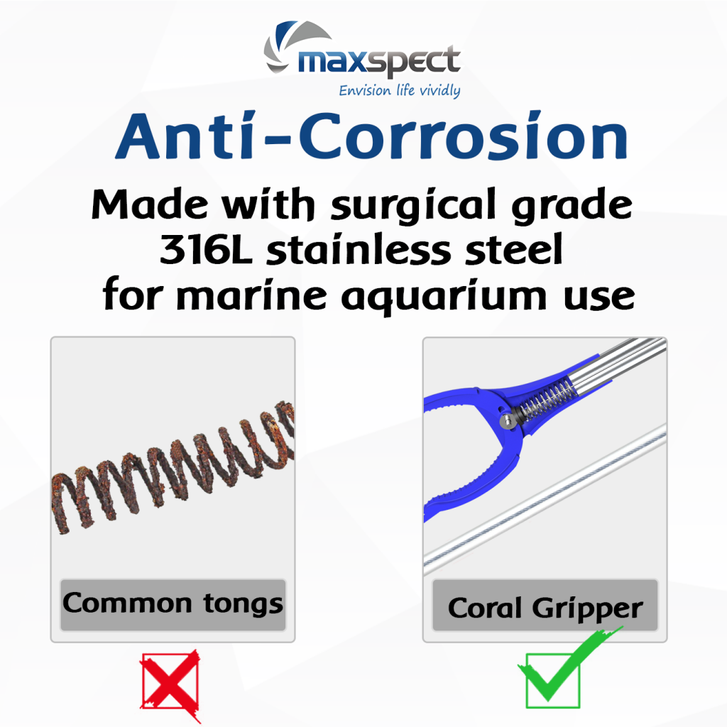 MaxSpect Coral Gripper - la pinza per coralli per acquari marini