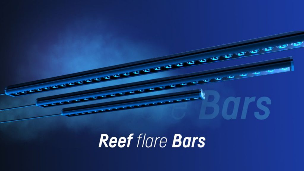 Reef Flare Bars: nuove barre a LED sempre connesse e dimmerabili