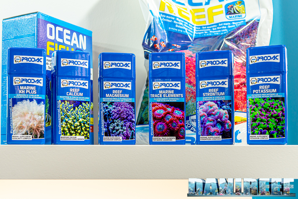 E per finire i nuovi integratori Prodac per l'acquario marino presentati a Zoomark 2021
