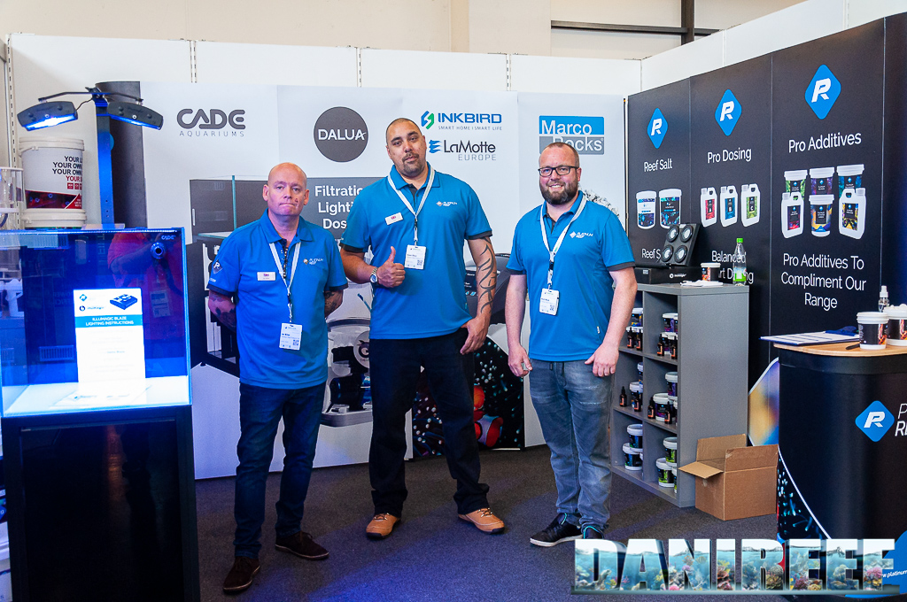 From UK the booth of Platinum Reef at the Interzoo 2022