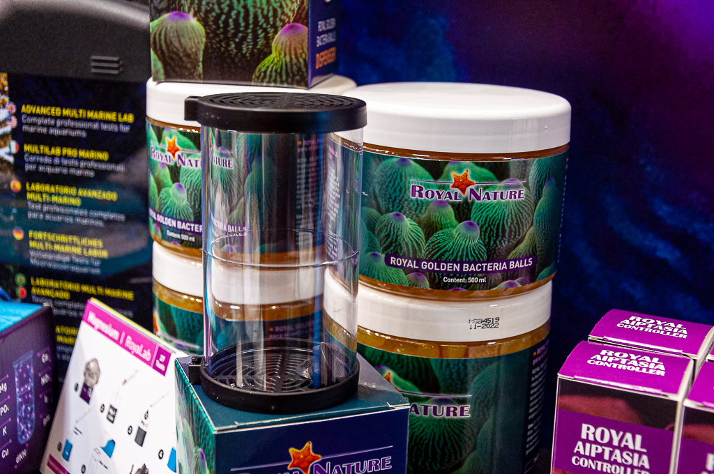 Royal Golden Bacteria Balls Dispenser, il piccolo filtro per contenere le sfere in gel