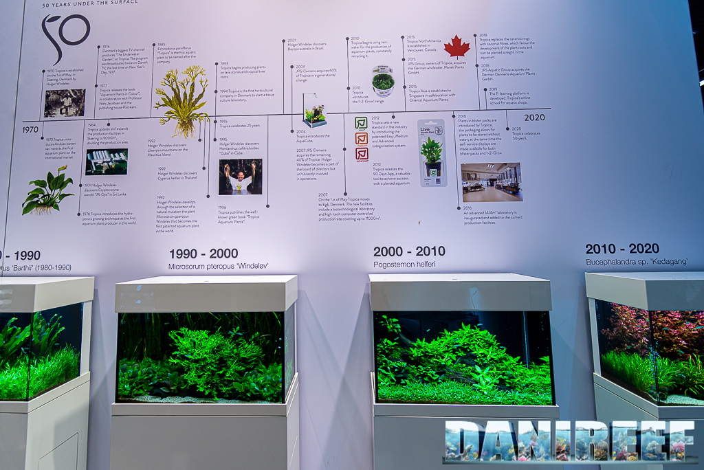 La storia di Tropica in piante