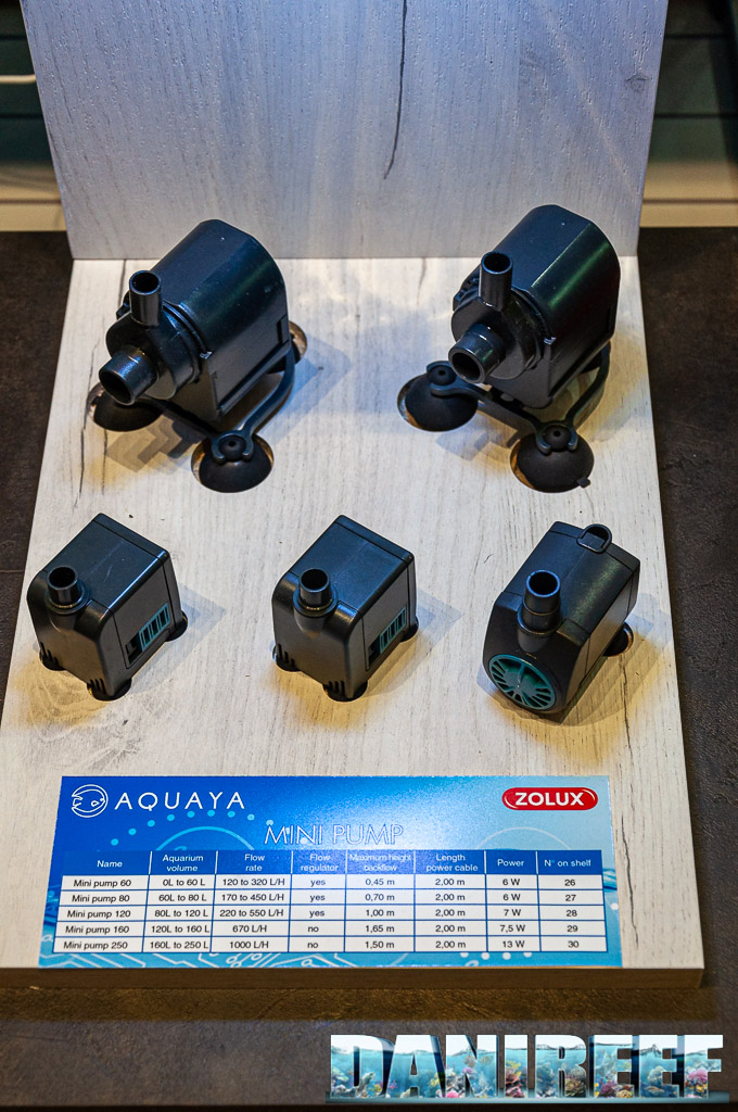 The pumps family of Aquaya Mini Pumps