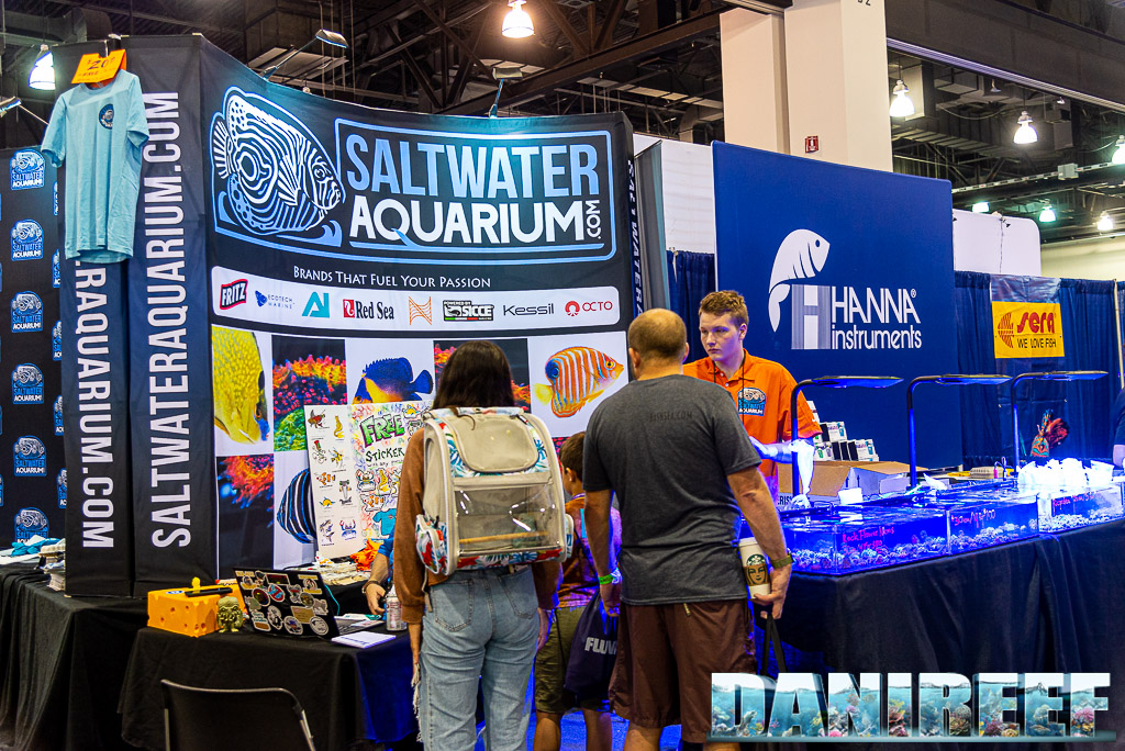 Lo stand Saltwater Aquarium - Brands that fuel your passion al Macna 2022